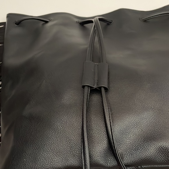 Victorias Secret Fringe Drawstring Backpack - Picture 9 of 12